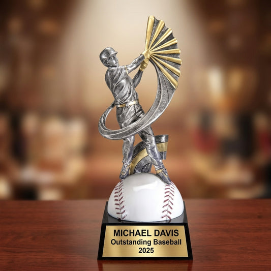 Baseball Trophy Award | Personalized Baseball Award | Custom Engraved | MVP | Baseball Gift | Personalized Award | Baseball Trophy - View 2