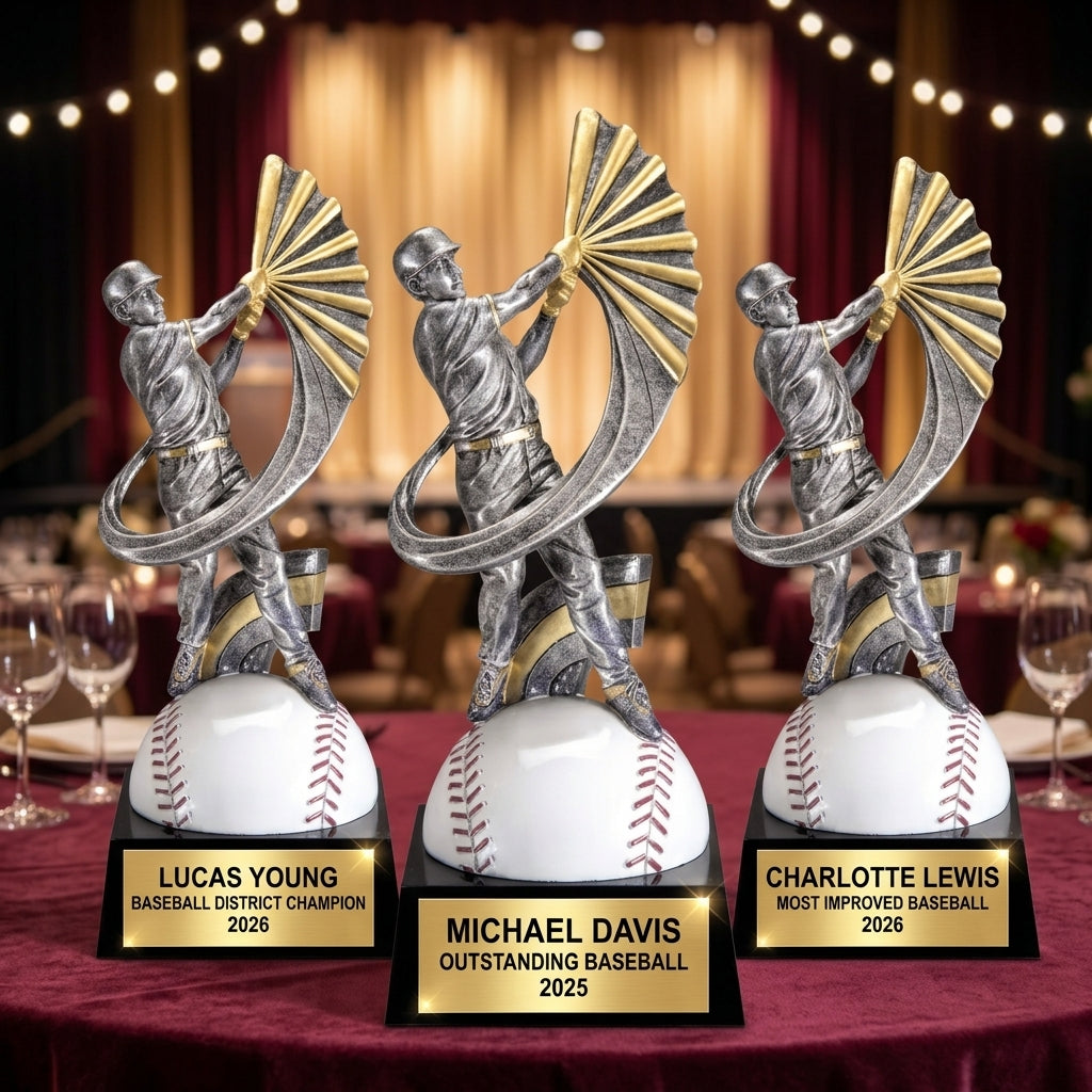 Baseball Trophy Award | Personalized Baseball Award | Custom Engraved | MVP | Baseball Gift | Personalized Award | Baseball Trophy - View 6