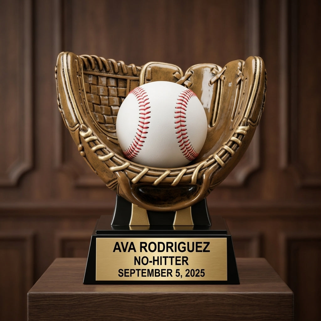 Softball Award Trophy | Personalized | Custom Engraved | Softball MVP | Team Award | End of Season | Free Engraving - View 3
