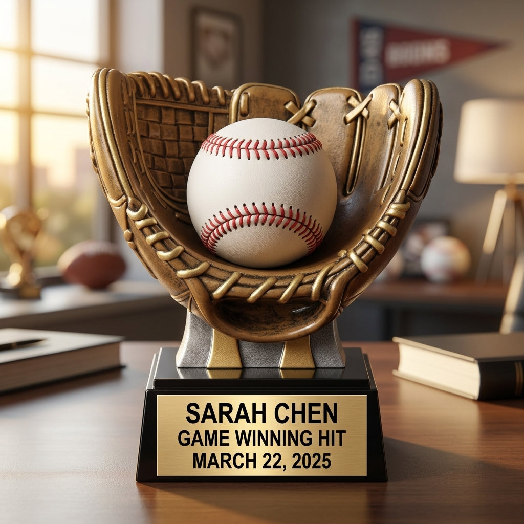 Softball Award Trophy | Personalized | Custom Engraved | Softball MVP | Team Award | End of Season | Free Engraving - View 5