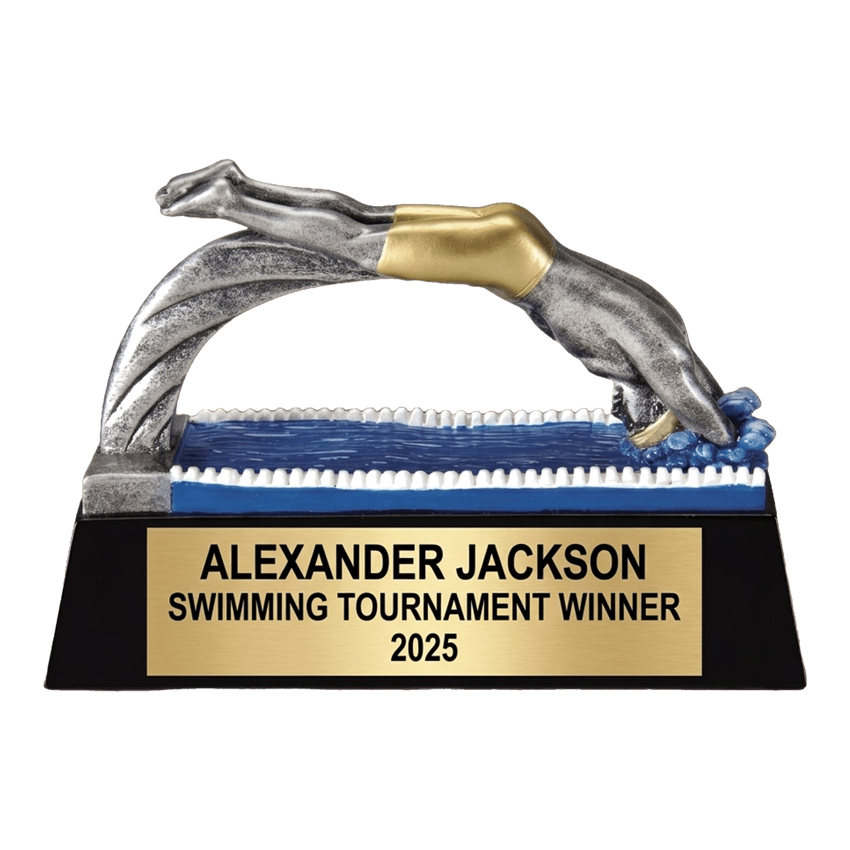 Personalized | Swimming Award | Custom Engraved | Swimming Trophy | Swimmer Award | Personalized Swim | Team Recognition | Youth Swim