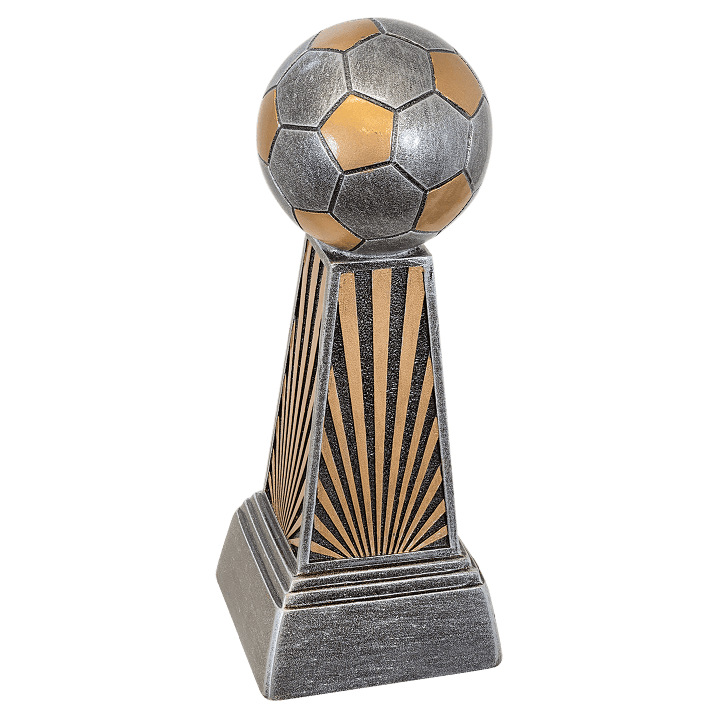 Personalized Soccer Trophy 6"/7" - Custom Engraved IMPERIAL RESIN for Team, Coach & MVP Awards - View 1