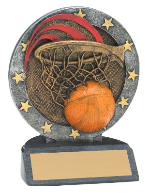 Personalized Sports Trophy 4.5" - Custom Engraved R for Team, Coach & MVP - View 1