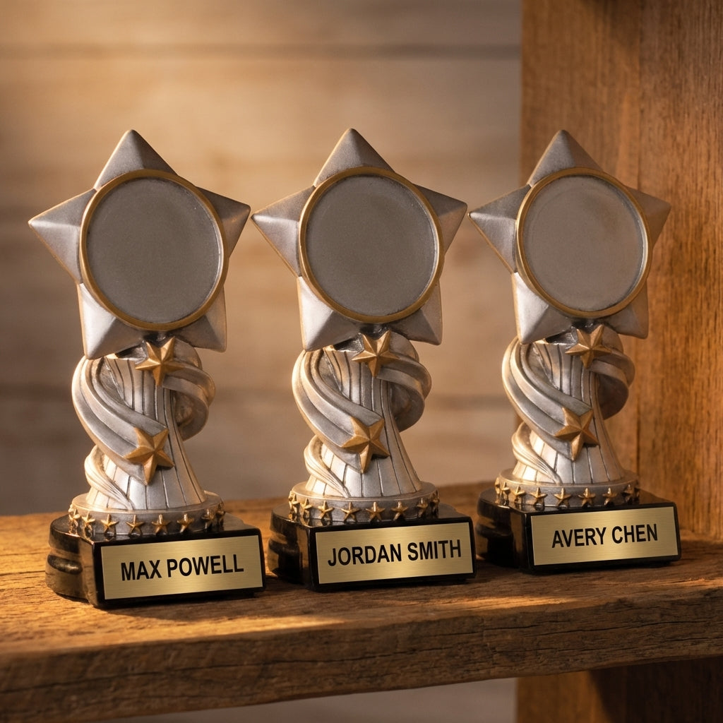 Personalized Sports Trophy - Custom Engraved REN for Team, Coach & MVP - View 4