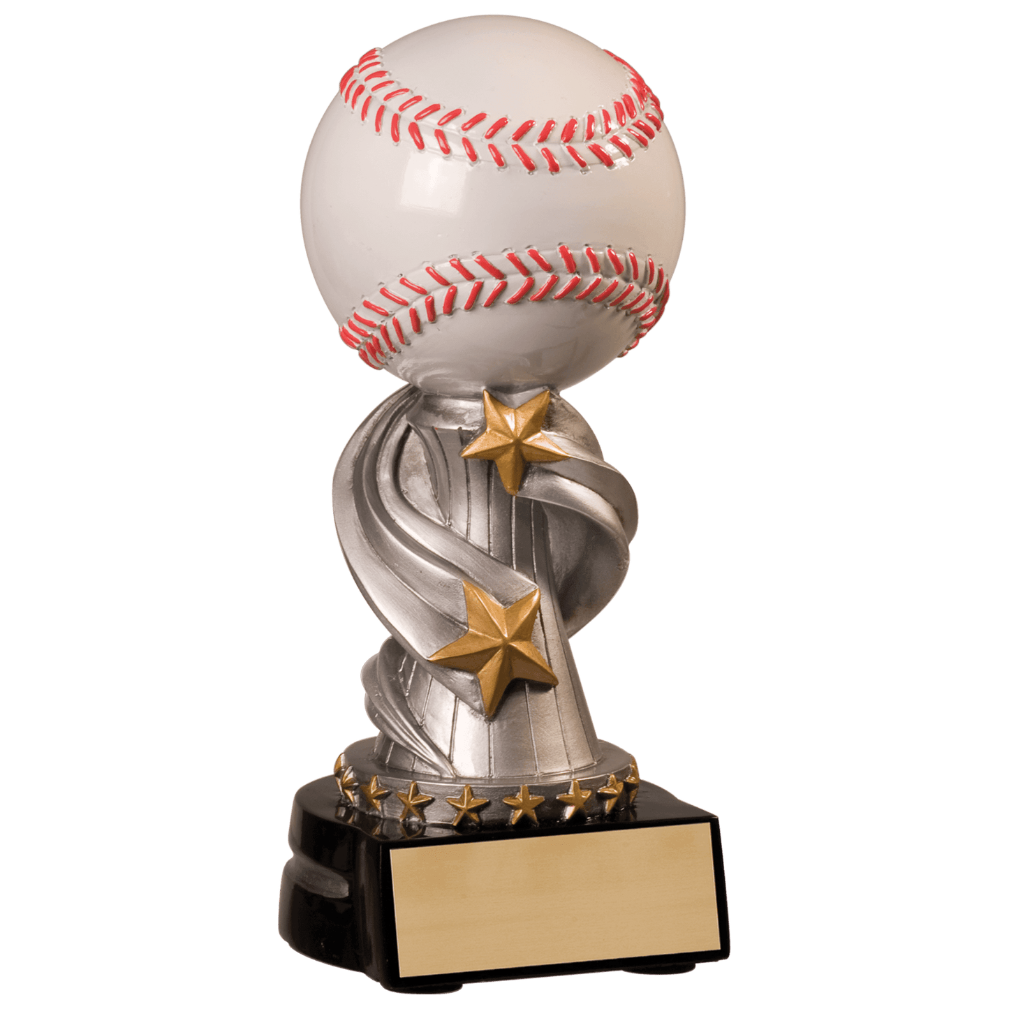 Personalized Baseball Trophy - Custom Engraved REN for Team, Coach & MVP - View 1