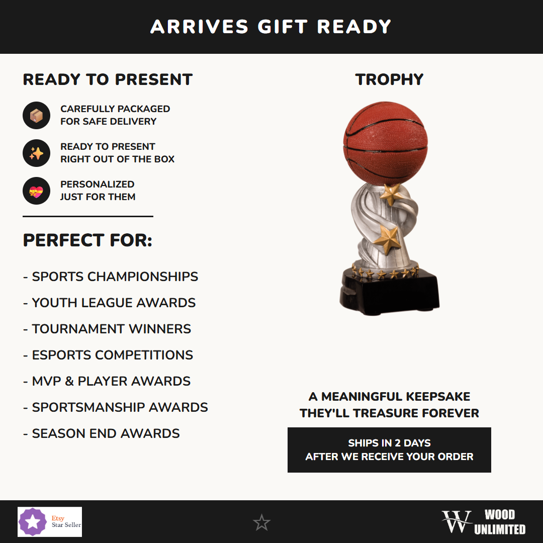 Basketball Trophy - gift info