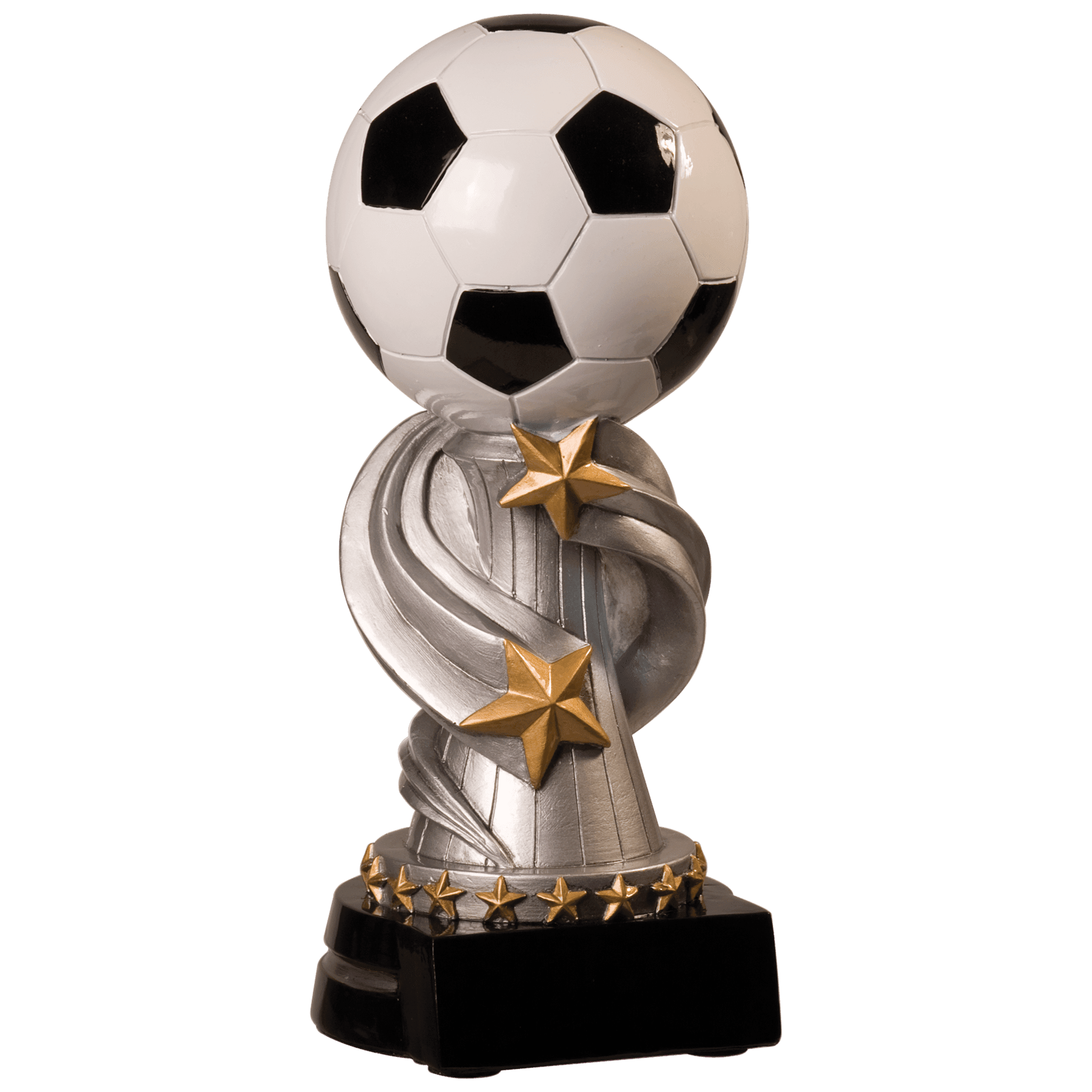 Personalized Soccer Trophy - Custom Engraved REN for Team, Coach & MVP - View 1