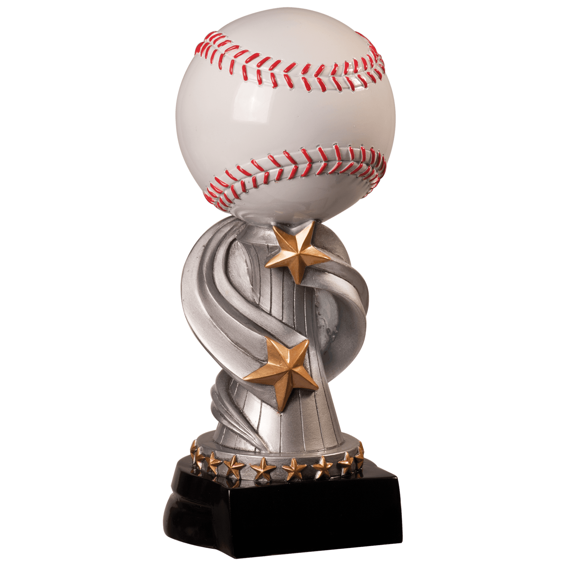 Personalized Baseball Trophy - Custom Engraved REN for Team, Coach & MVP - View 1
