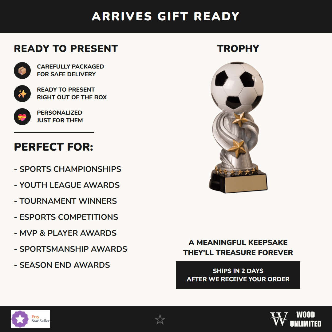 Soccer Trophy - gift info