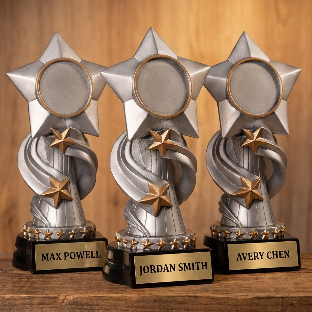 Personalized Sports Trophy - Custom Engraved REN for Team, Coach & MVP - View 4
