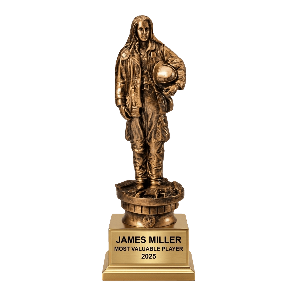 Personalized | Aviation Award | Custom Engraved | Female Pilot Trophy | Aviator Award | Women Aviation | Personalized Flight