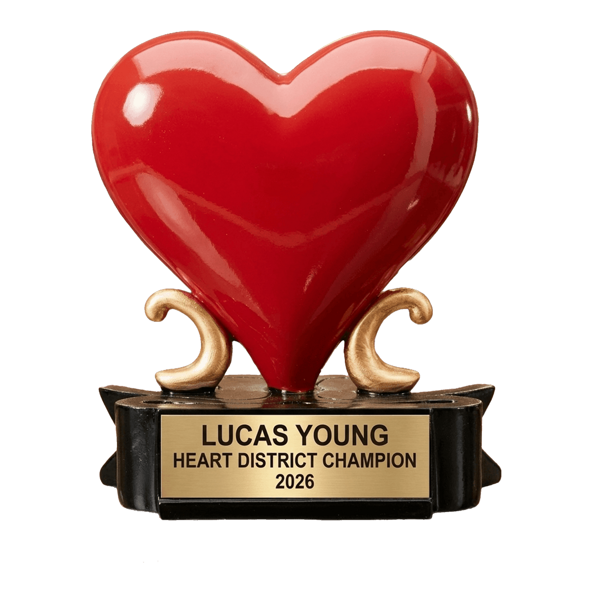 Personalized | Heart Award | Custom Engraved | Heart Trophy | Appreciation Award | Personalized Gift | Engraved Trophy | Custom Award