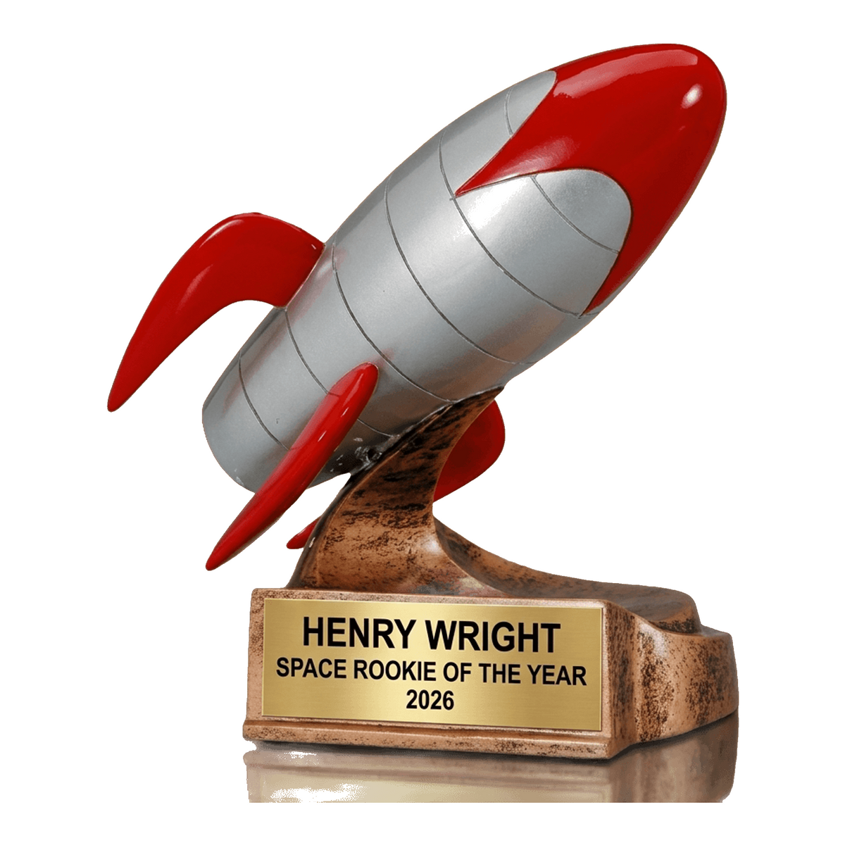 Personalized | Space Award | Custom Engraved | Rocket Trophy | STEM Award | Engraved | Achievement | Corporate Gift | Student Award