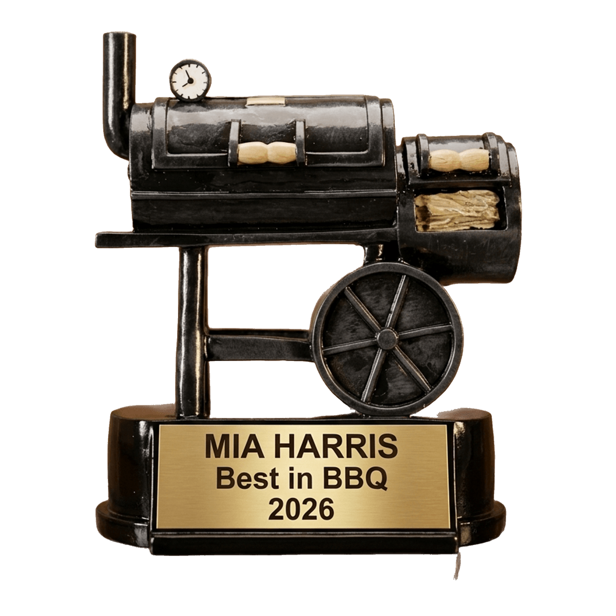 Personalized | BBQ Award | Custom Engraved | BBQ Trophy | Grilling Award | Smoker Trophy | Grill Master | Cook Off | Chef Gift