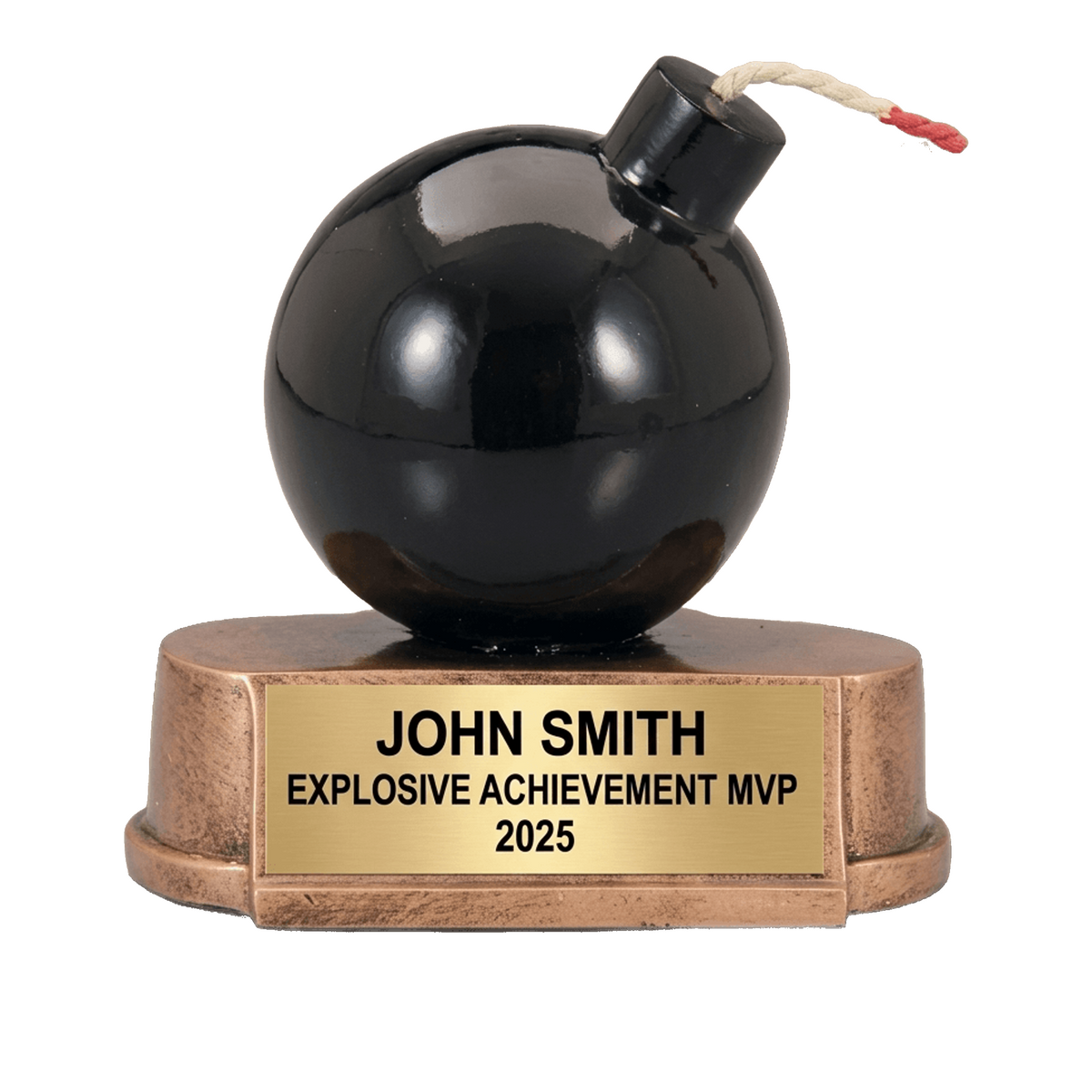 Personalized | Explosive Achievement Award | Custom Engraved | Bomb Trophy | Dynamite Award | Explosive Performance