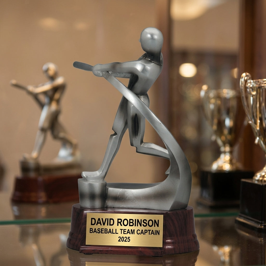 Baseball Award Trophy | Personalized Baseball Gift | Custom Engraved | MVP Award | Baseball Trophy | Baseball Gifts - View 1