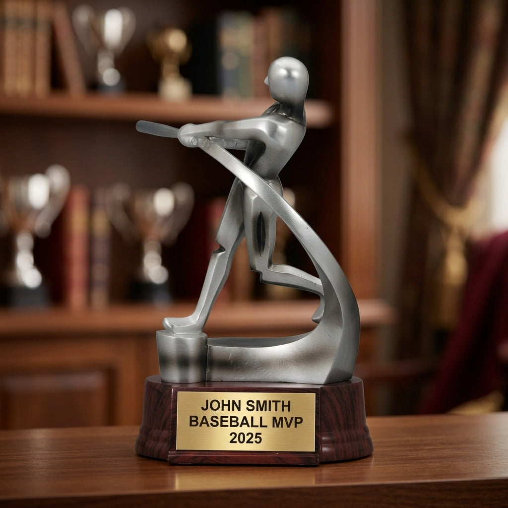 Baseball Award Trophy | Personalized Baseball Gift | Custom Engraved | MVP Award | Baseball Trophy | Baseball Gifts - View 4