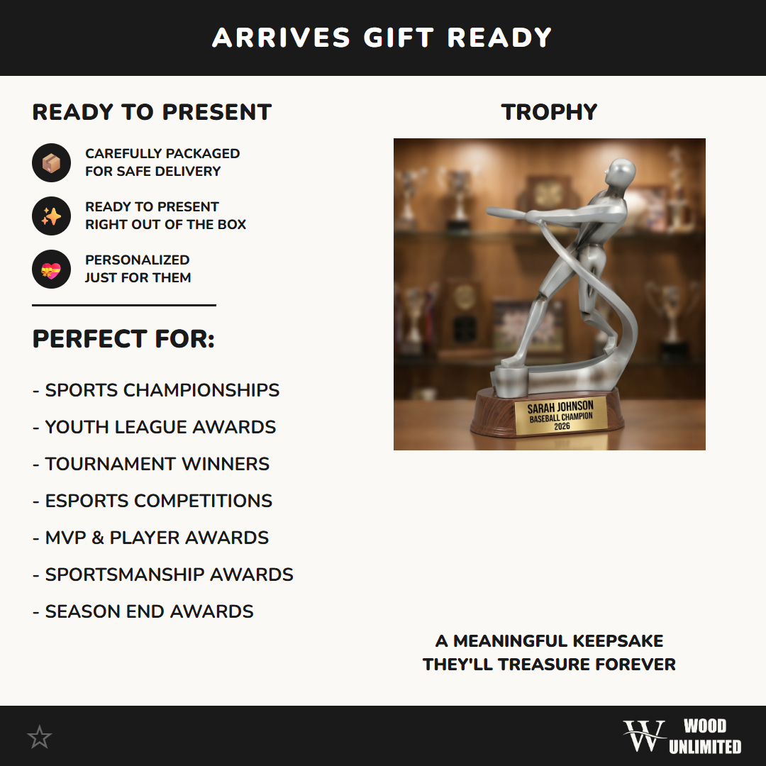 Personalized | Baseball Award | Custom Engraved | Trophy | Award | Custom | Engraved | Player | Team | MVP | Coach | Youth | Championship