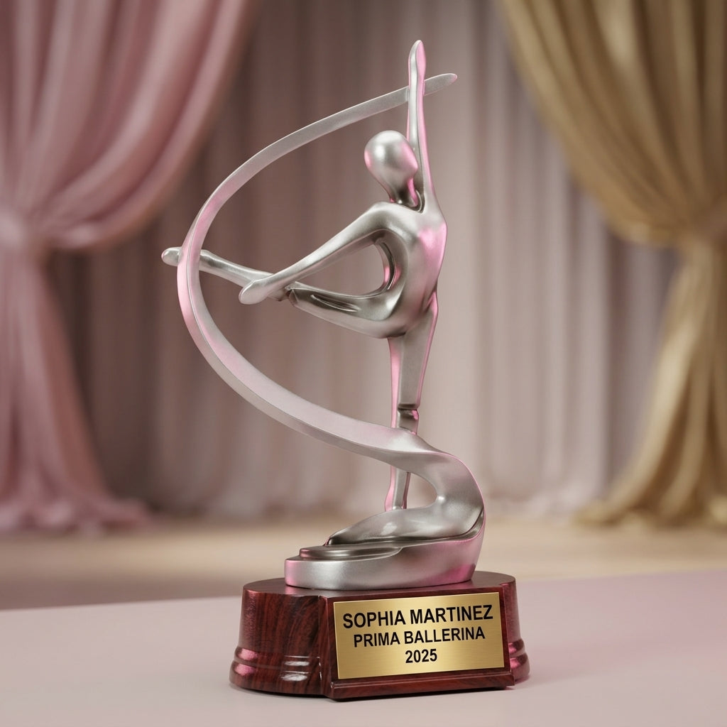 Dance Trophy Award | Personalized | Custom Engraved | Dance Recital Award | Dance Competition Trophy | Personalized Gift - View 5