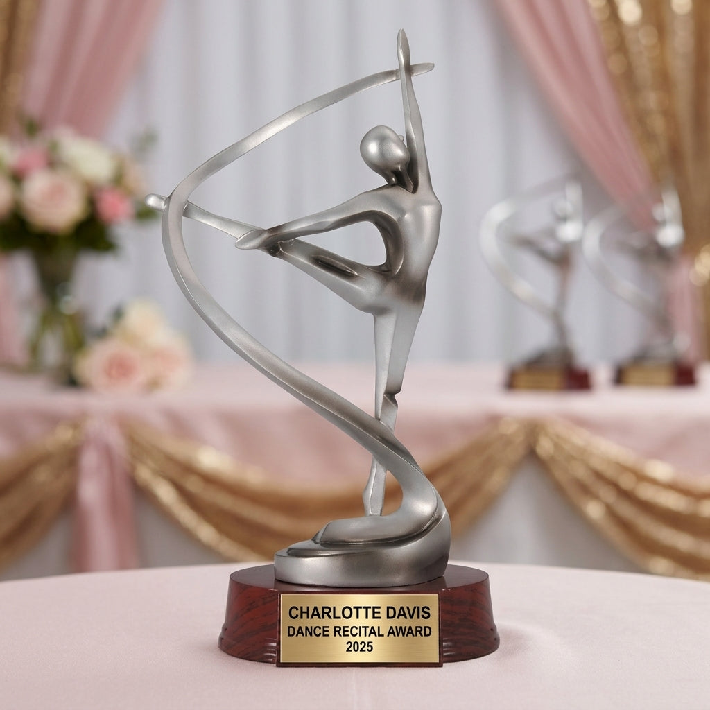 Dance Award Trophy | Personalized Dance Trophy | Custom Engraved | Dance Recital Gift | Dance Competition Award - View 1