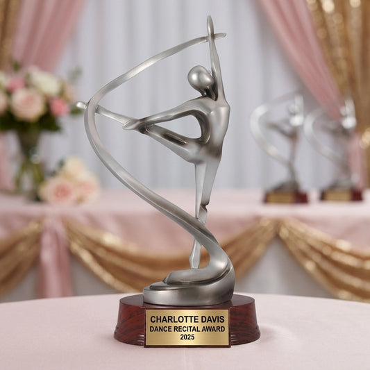 Dance Award Trophy | Personalized Dance Trophy | Custom Engraved | Dance Recital Gift | Dance Competition Award - View 1