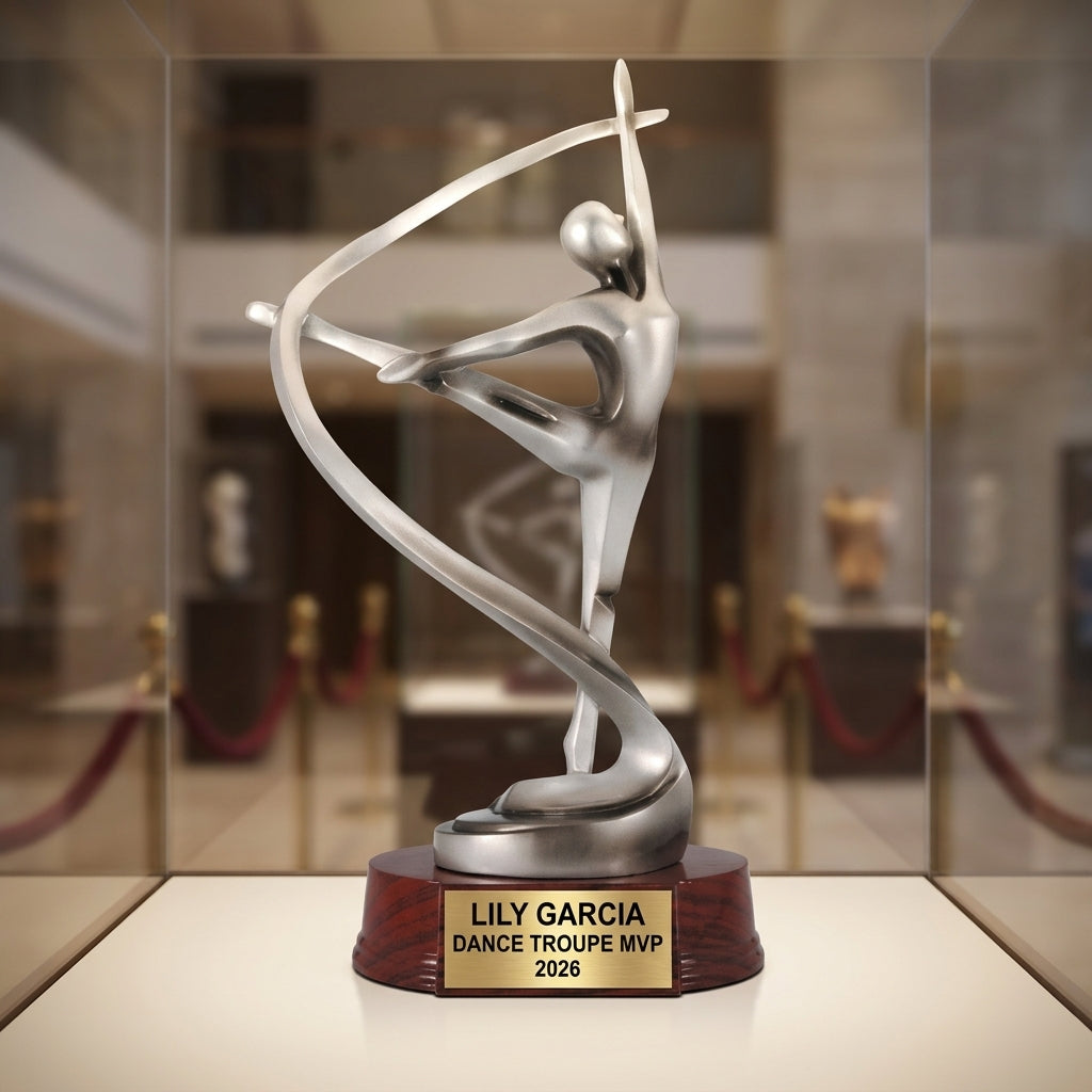 Dance Award Trophy | Personalized Dance Trophy | Custom Engraved | Dance Recital Gift | Dance Competition Award - View 4