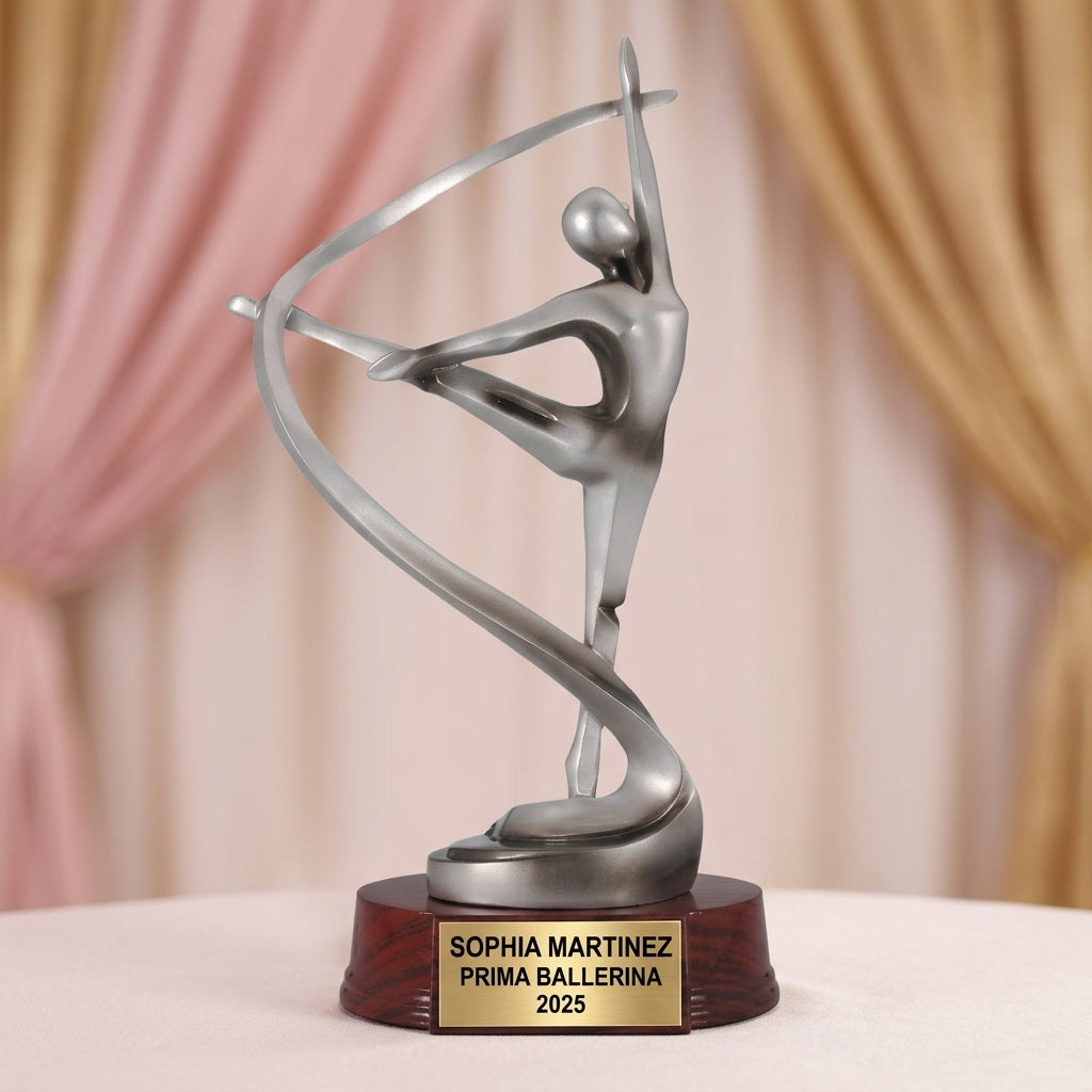 Dance Award Trophy | Personalized Dance Trophy | Custom Engraved | Dance Recital Gift | Dance Competition Award - View 5