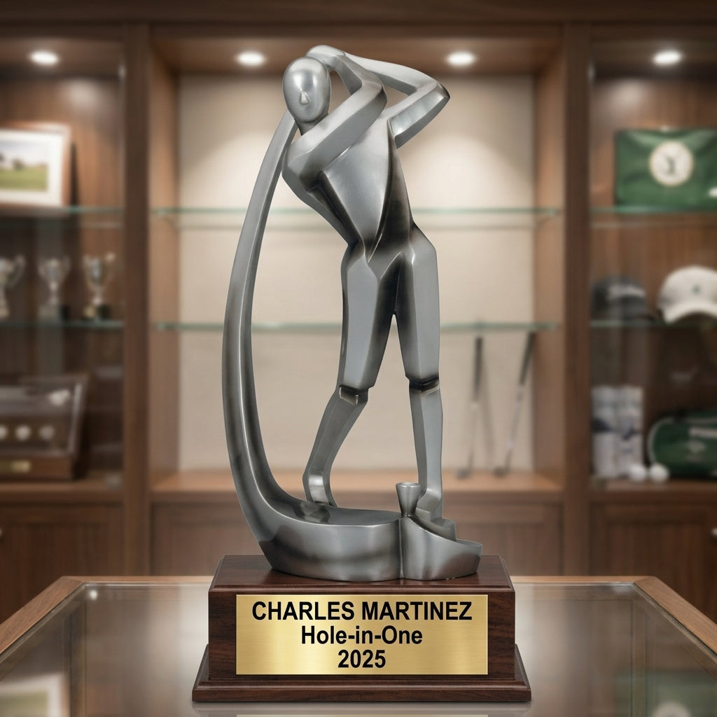 Personalized | Golf Award | Custom Engraved | Golf Trophy | Personalized Golf Award | Engraved Trophy | Tournament Winner | Custom Golf - View 3