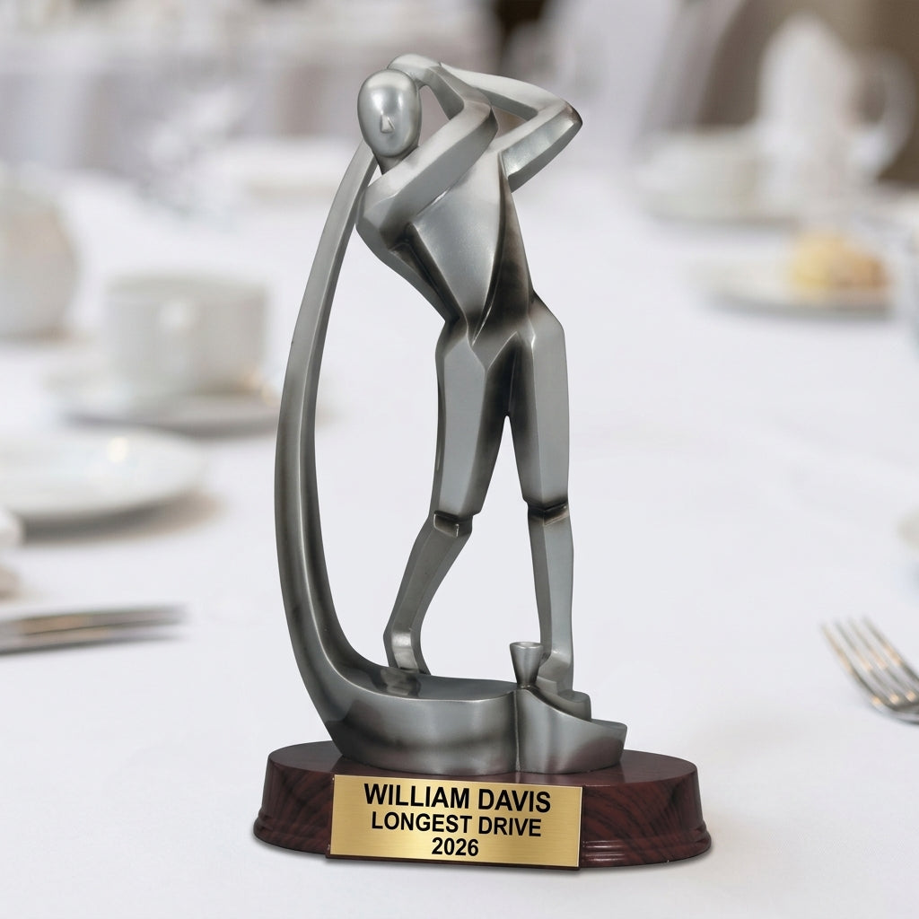 Personalized | Golf Award | Custom Engraved | Golf Trophy | Personalized Golf Award | Engraved Trophy | Tournament Winner | Custom Golf - View 5