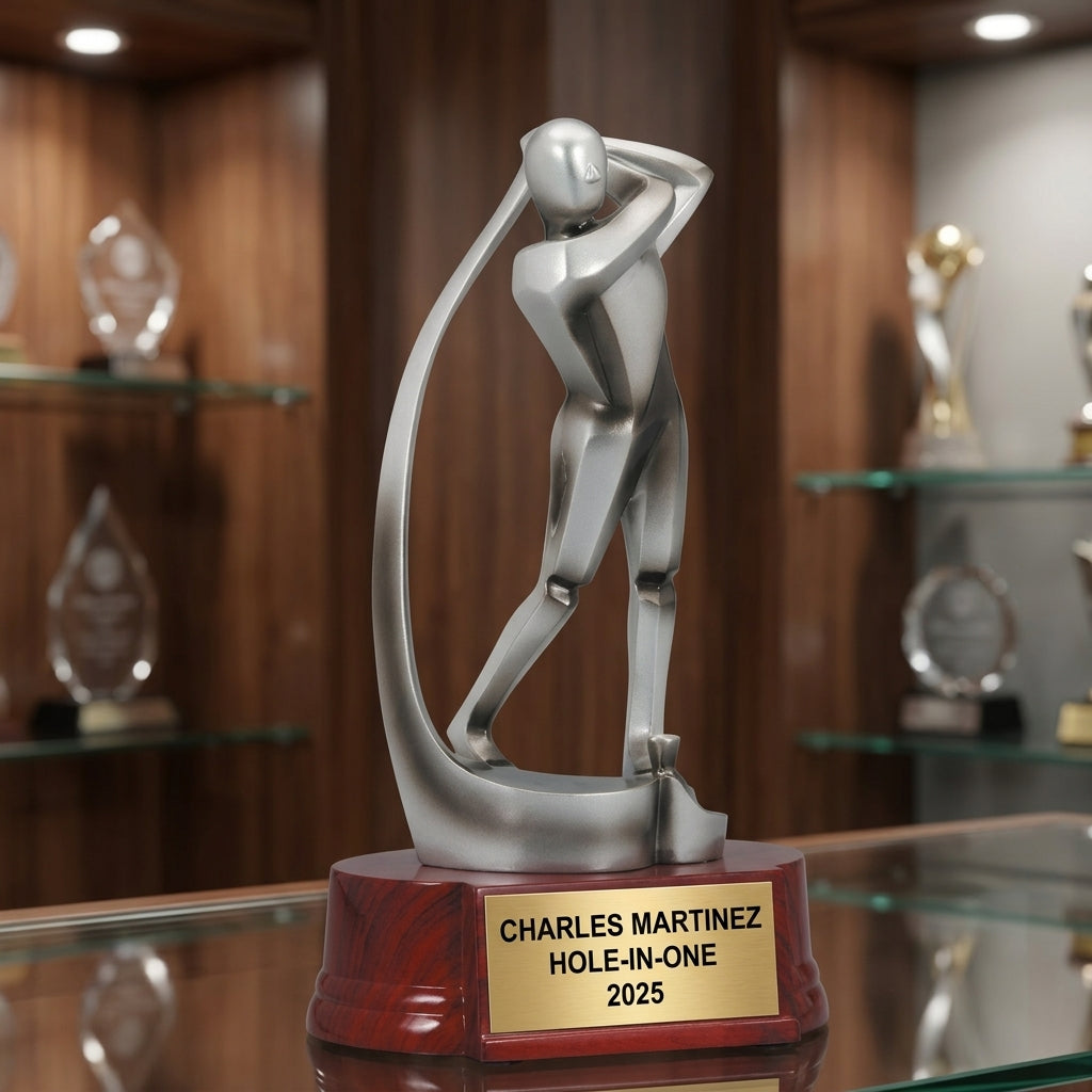 Personalized | Golf Award | Custom Engraved | Golf Trophy | Personalized Award | Engraved Golfer | Custom Tournament | League Gift - View 3
