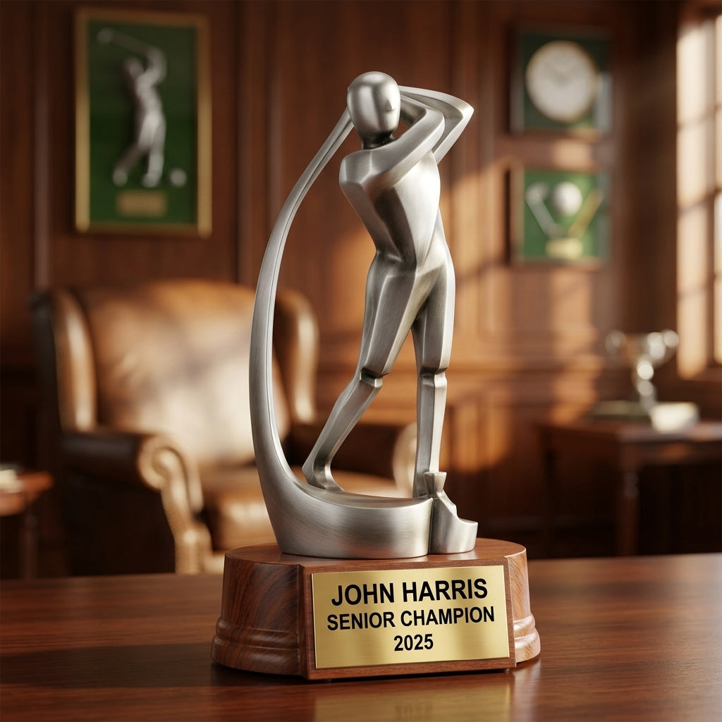 Personalized | Golf Award | Custom Engraved | Golf Trophy | Personalized Award | Engraved Golfer | Custom Tournament | League Gift - View 4