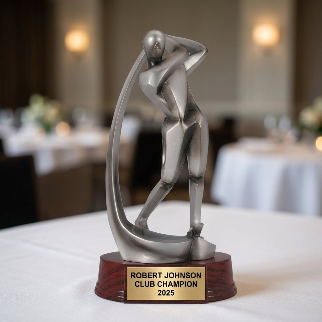 Personalized | Golf Award | Custom Engraved | Golf Trophy | Hole-in-One Award | Personalized Golf | Engraved Trophy | Custom Golfer - View 5