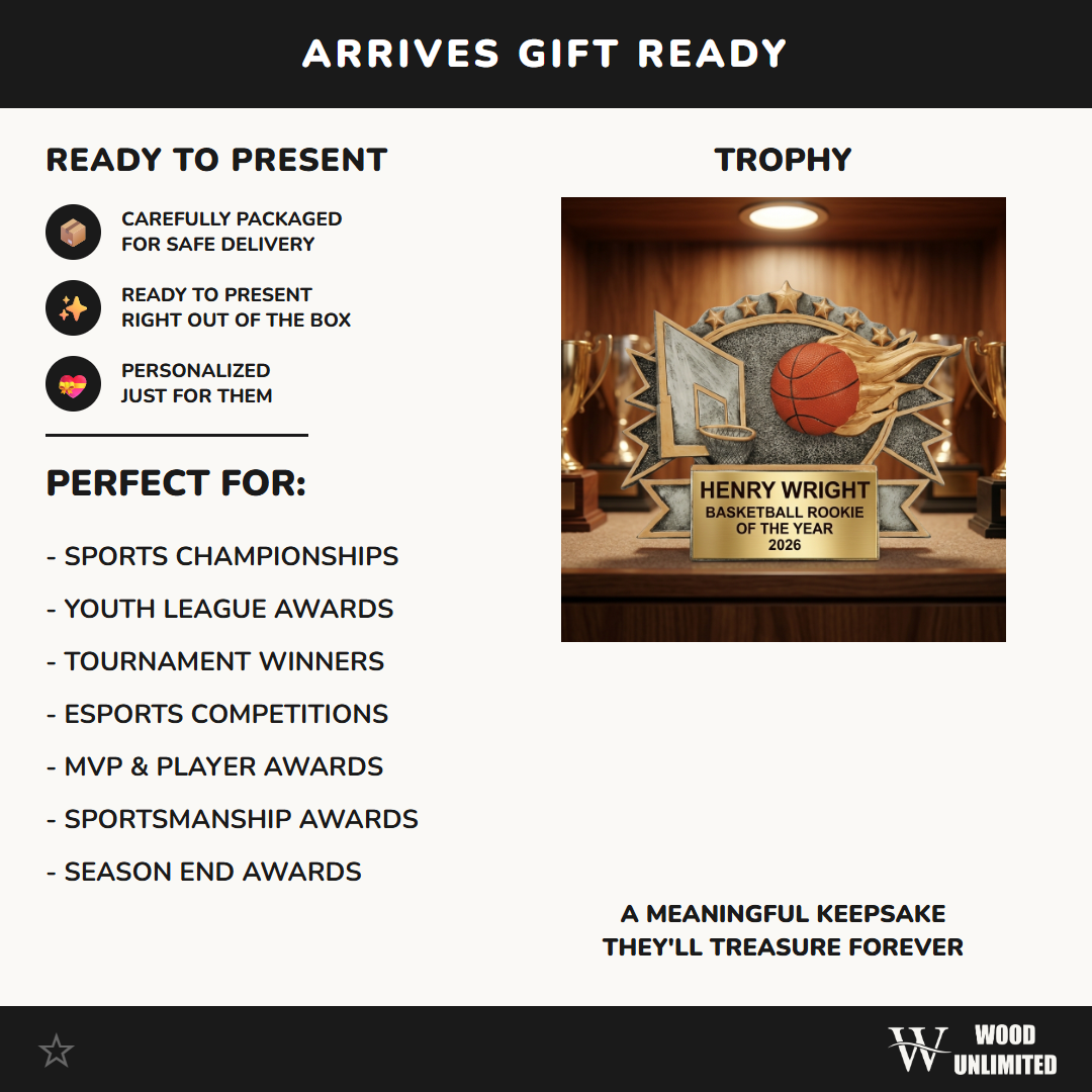 Personalized | Basketball Award | Custom Engraved | Trophy | Award | Custom | Engraved | Youth | Team | MVP | Championship