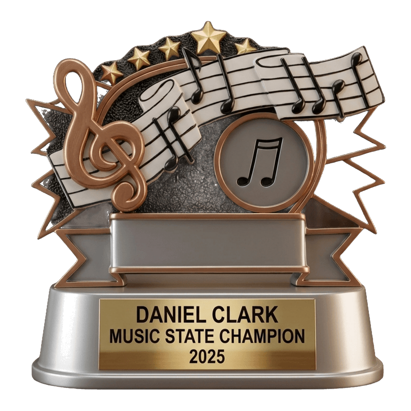 Personalized | Music Award | Custom Engraved | Music Trophy | Engraved Award | Personalized Music | Student Recognition | Teacher Gift
