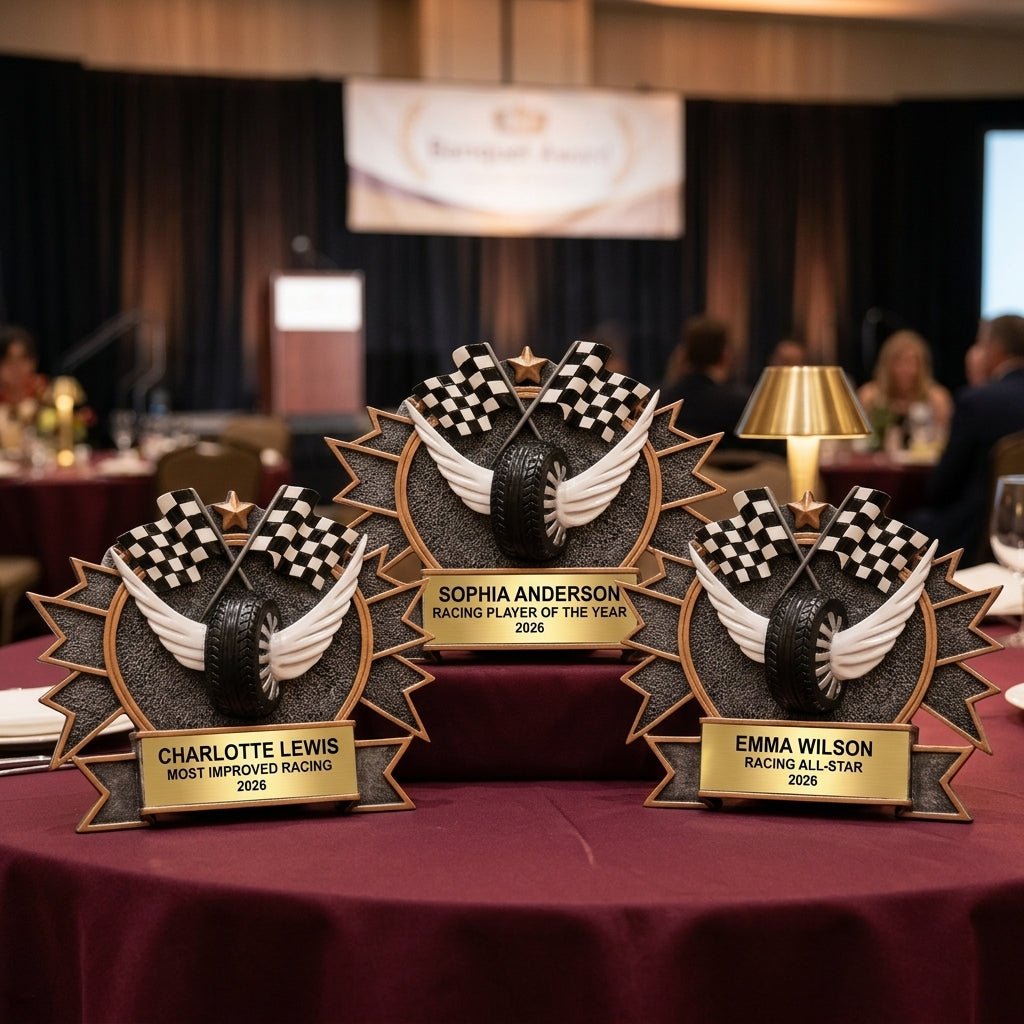 Racing Trophy Award | Personalized Racing Award | Custom Engraved | Racing Gift | Personalized Gift - View 6