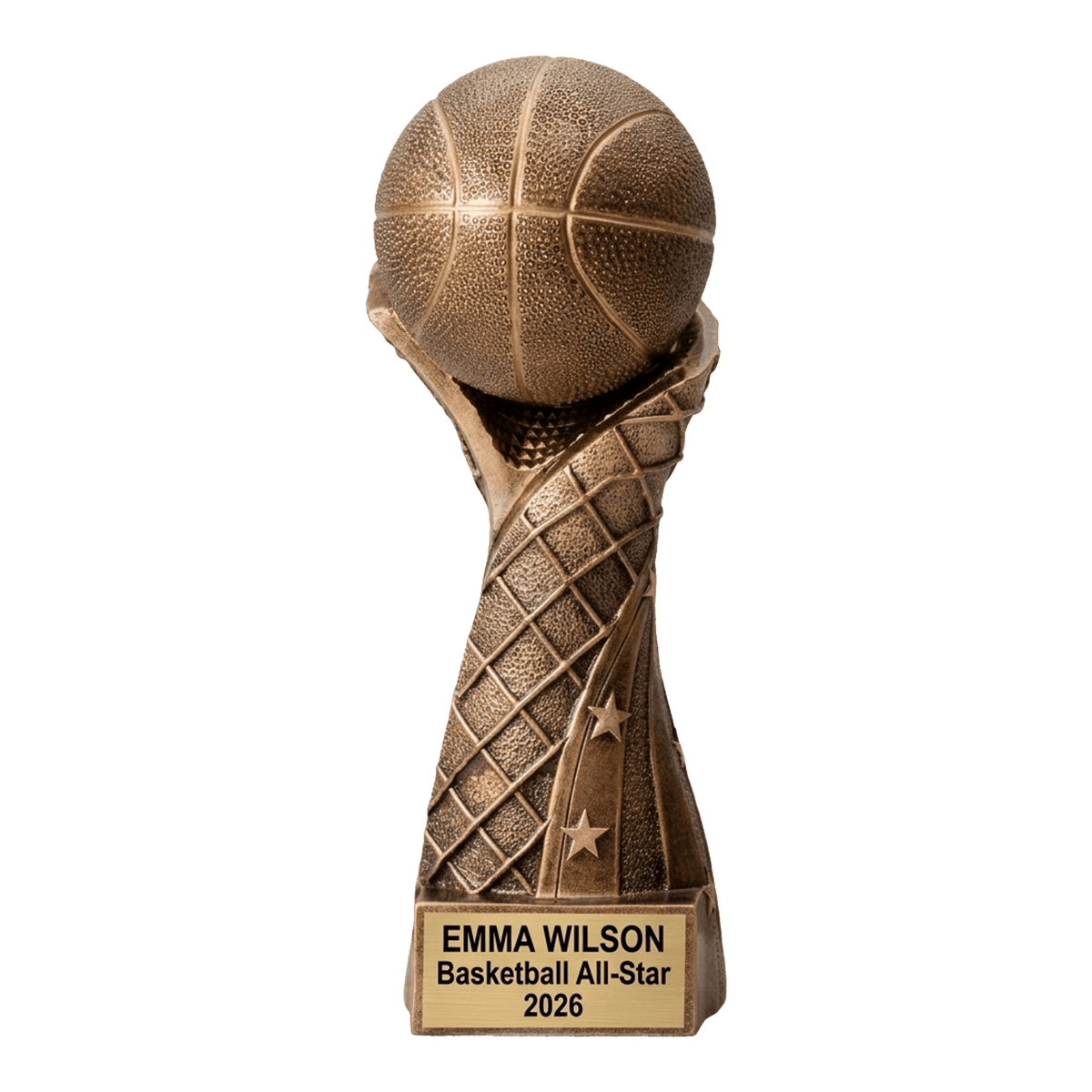 Personalized | Basketball Award | Custom Engraved | Basketball Trophy | Personalized Award | MVP Champion | Youth Team | Coach Gift