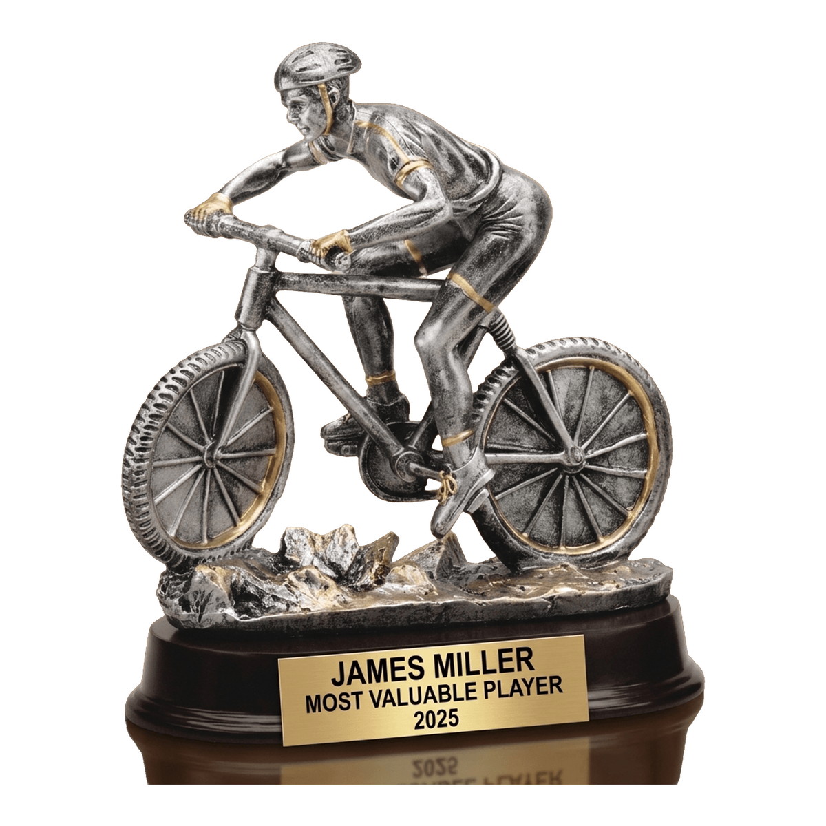 Personalized | Mountain Biking Award | Custom Engraved | Mountain Biking Trophy | Cycling Award | Personalized Engraved