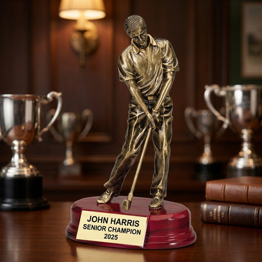 Personalized | Golf Award | Custom Engraved | Golf Trophy | Engraved Award | Personalized Golfer | Tournament Prize | Custom Golf - View 1