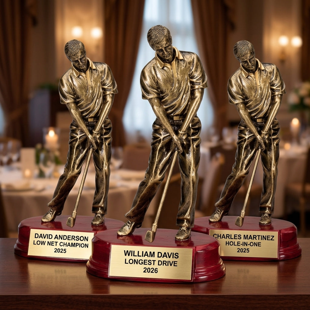 Personalized | Golf Award | Custom Engraved | Golf Trophy | Personalized Golf | Engraved Award | Golfer Gift | Tournament Prize - View 6
