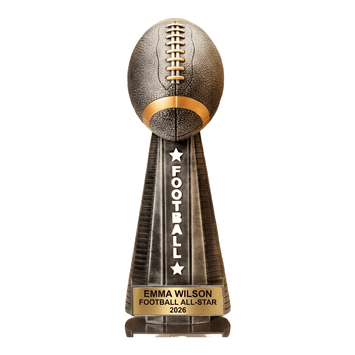 Personalized | Football Award | Custom Engraved | Football Trophy | Personalized Award | Engraved Trophy | Custom Football | MVP Award