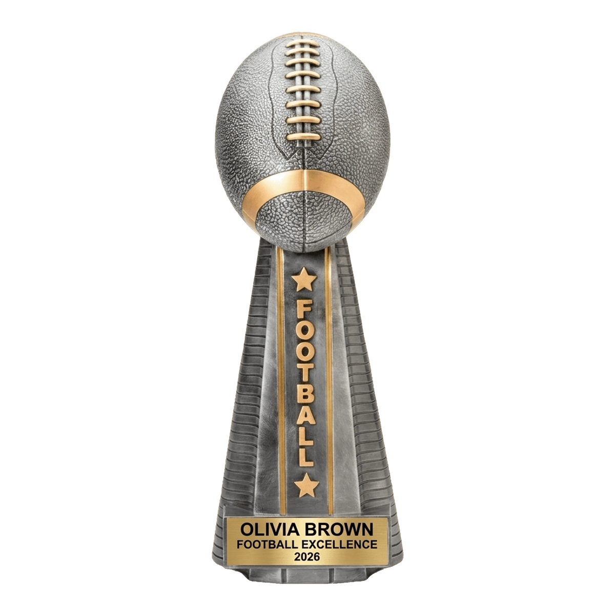 Personalized | Football Award | Custom Engraved | Football Trophy | Personalized Award | Team Champion | MVP Player | Coach Gift