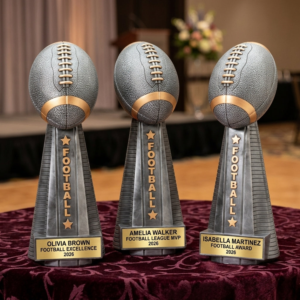 Personalized | Football Award | Custom Engraved | Football Trophy | Personalized Award | Team Champion | MVP Player | Coach Gift - View 6