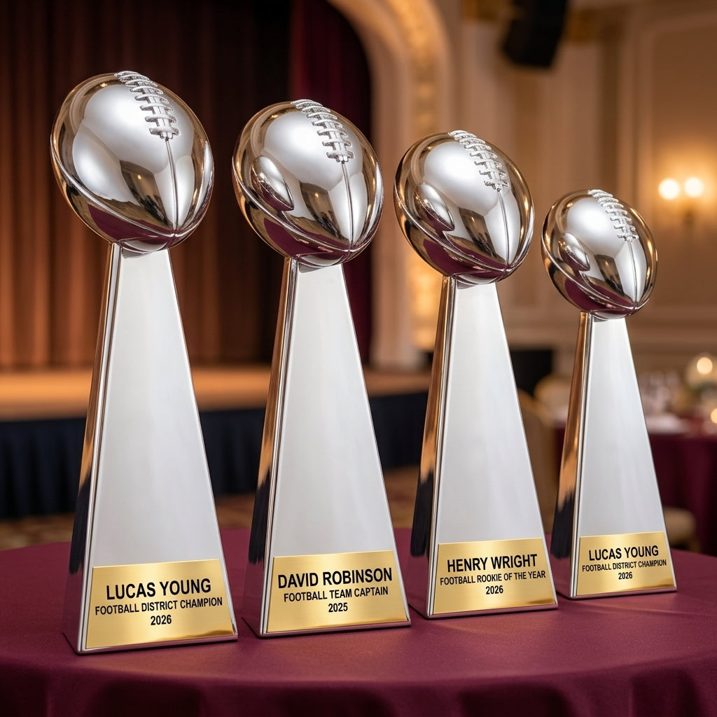 Personalized | Football Award | Custom Engraved | Football Trophy | Championship Award | Engraved Trophy | Personalized Football - View 6