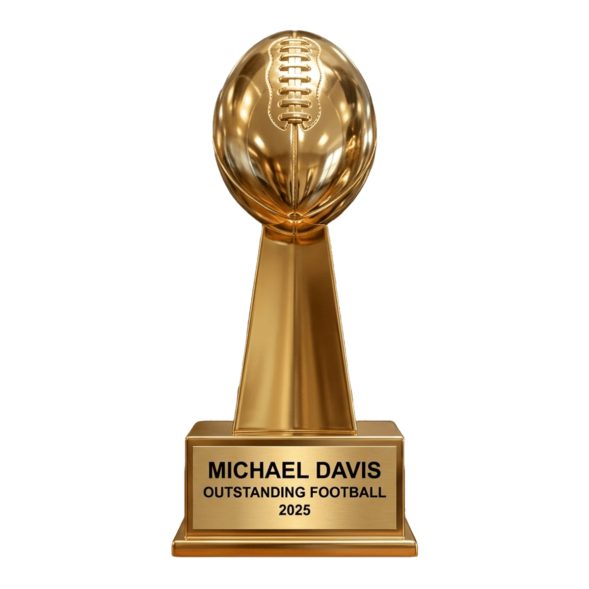 Personalized | Football Award | Custom Engraved | Football Trophy | Fantasy Football | Championship Award | MVP Trophy | Youth Football