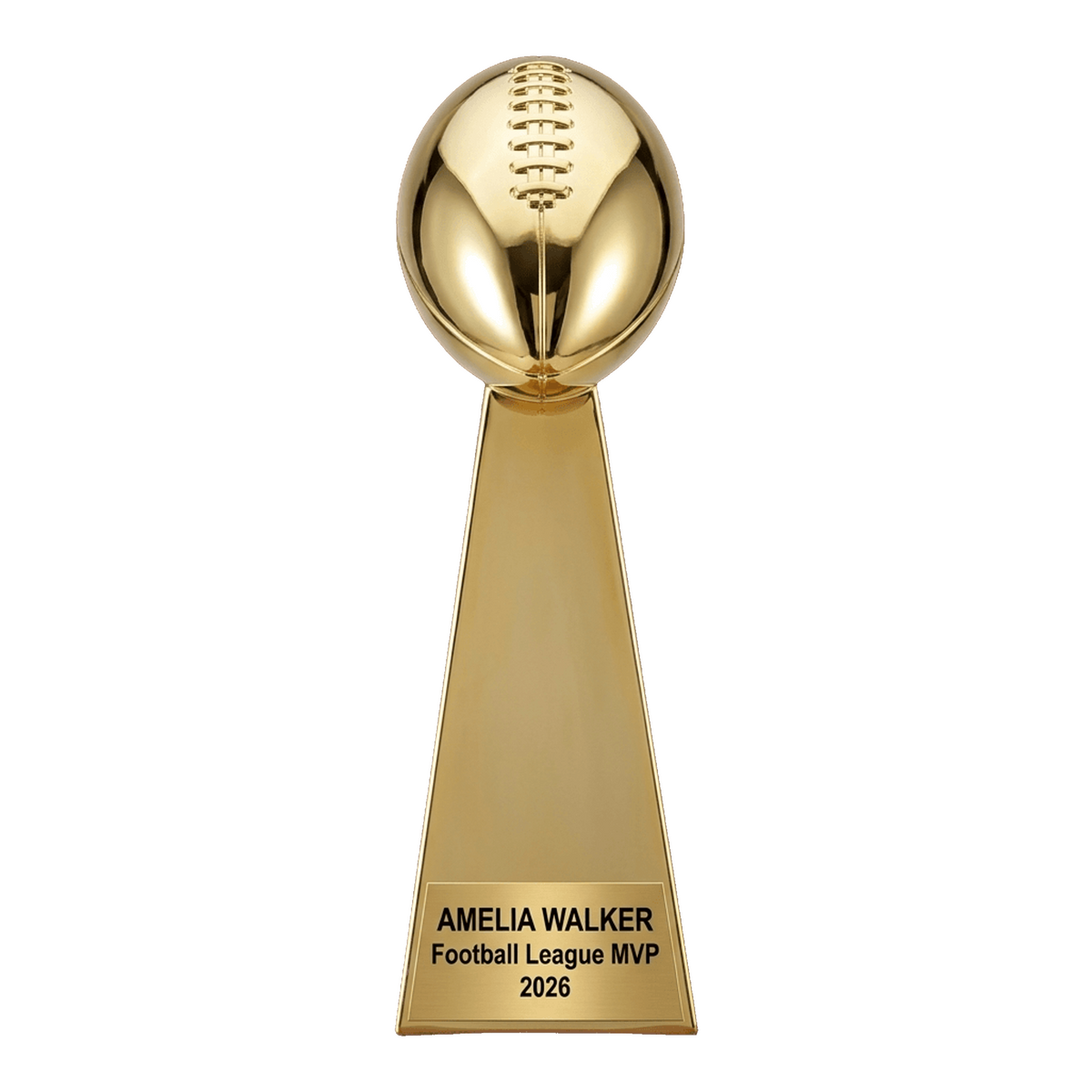 Personalized | Football Award | Custom Engraved | Football Trophy | Fantasy Football | MVP Award | League Champion | Engraved Custom