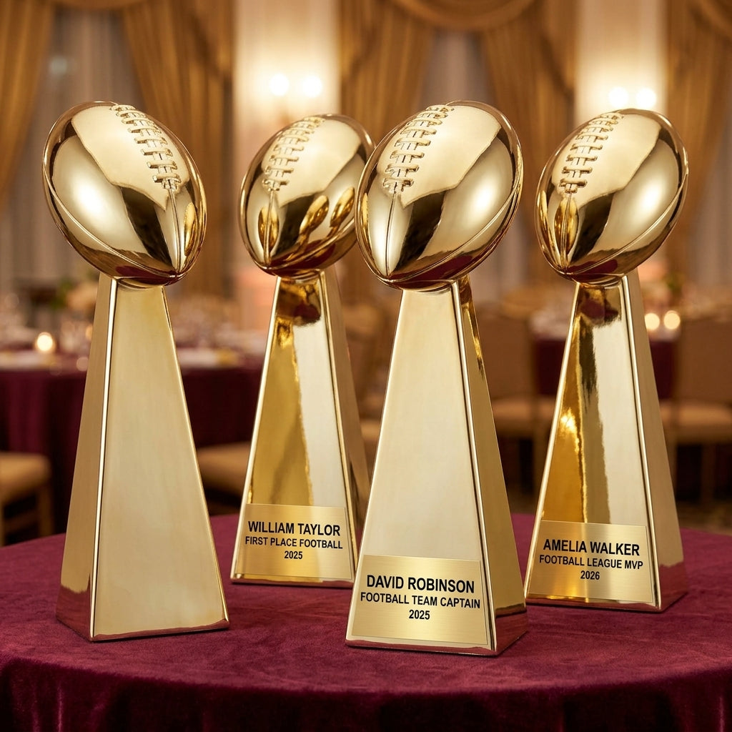 Personalized | Football Award | Custom Engraved | Football Trophy | Fantasy Football | MVP Award | League Champion | Engraved Custom - View 6