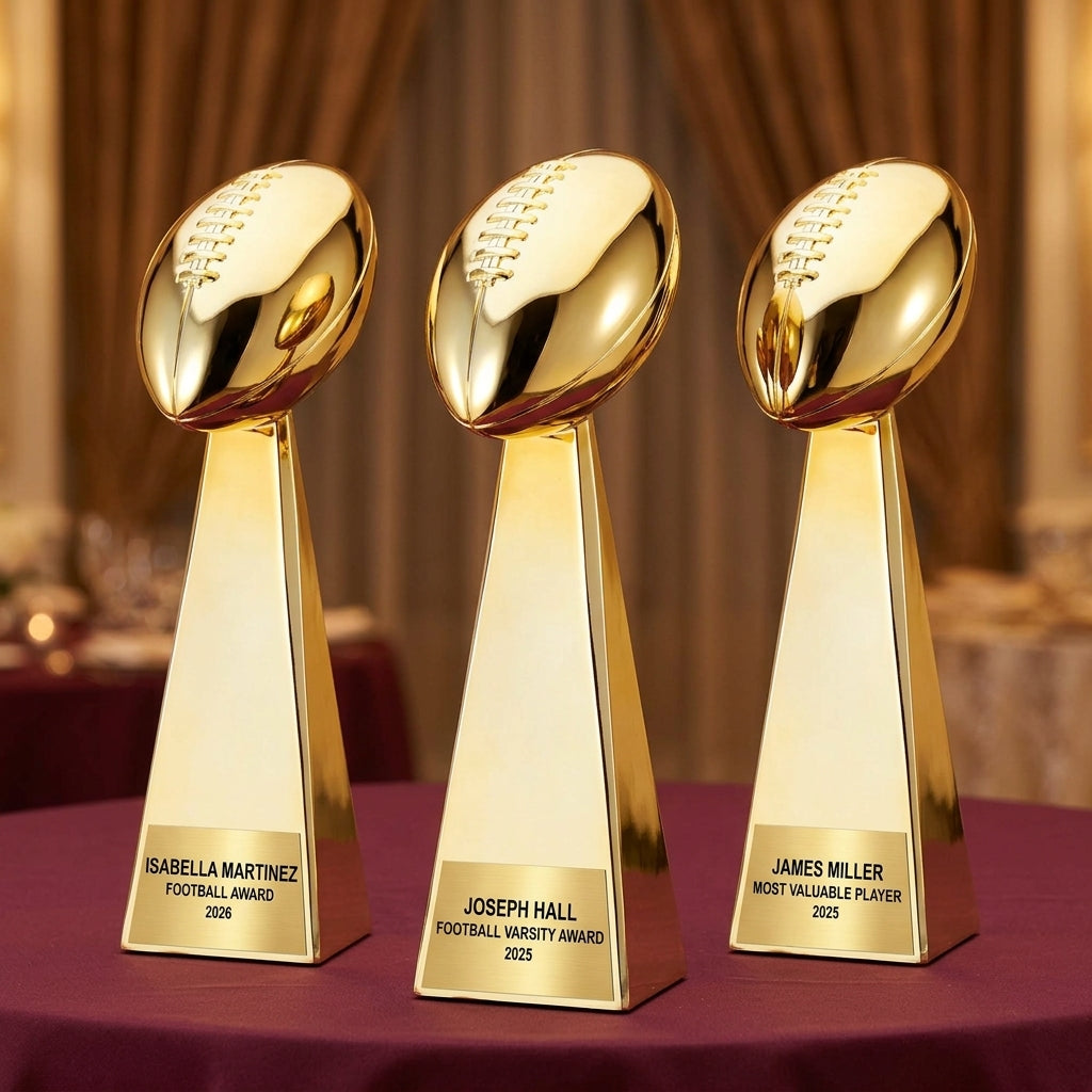 Personalized | Football Award | Custom Engraved | Football Trophy | Fantasy Football | Championship Award | Personalized Gift - View 6