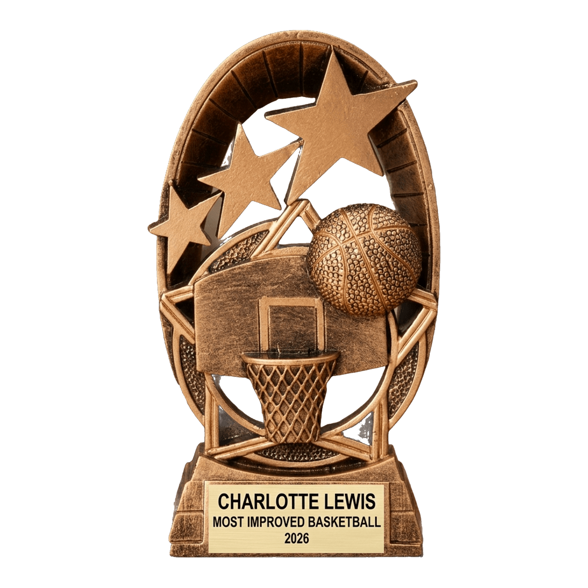 Personalized | Basketball Award | Custom Engraved | Basketball Trophy | Custom Award | Engraved Gift | Youth Sports | Team MVP