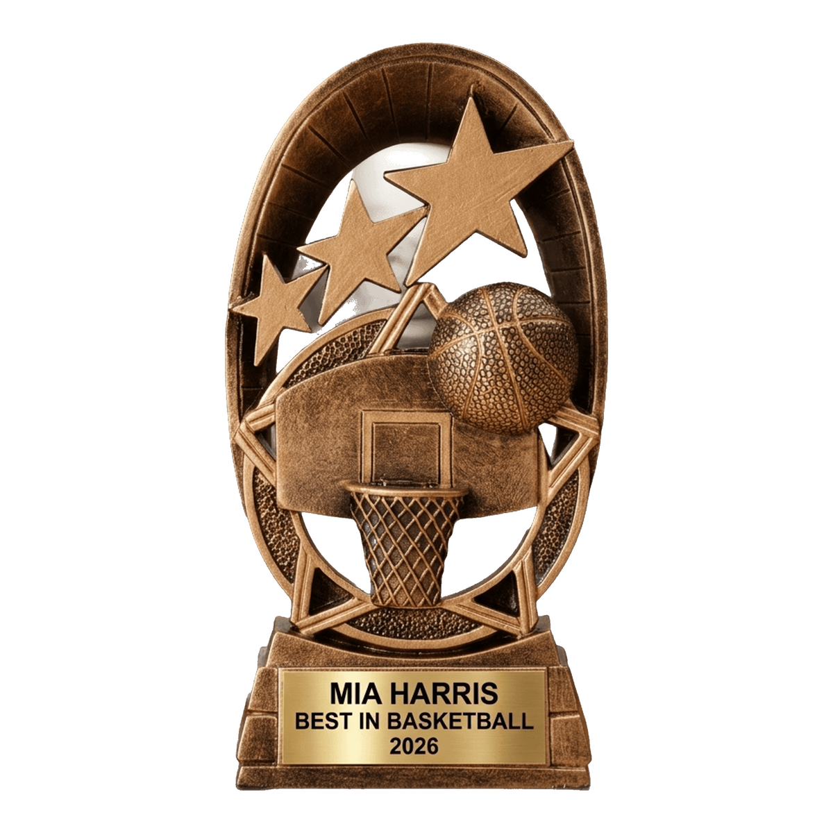 Personalized – Style RF1502B | Basketball Award | Custom Engraved | Basketball Trophy | Personalized Award | Engraved Trophy | Youth Basketball