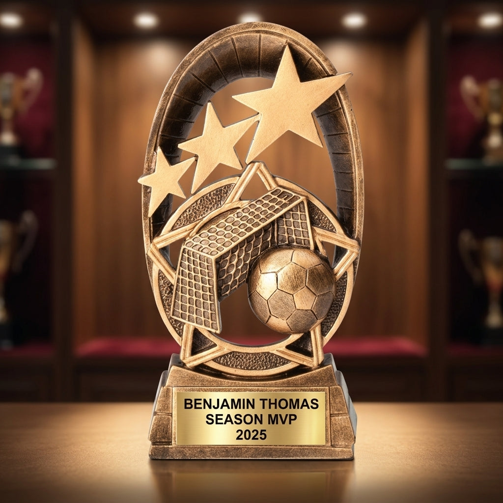 Personalized | Soccer Award | Custom Engraved | Soccer Trophy | Personalized Award | Youth Soccer | MVP | Championship | Team Gift - View 1